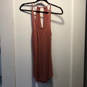 Gymshark long workout tank.